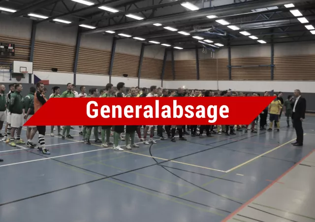 Sporthalle gesperrt