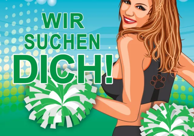 Unsere neue Cheerleading-Abteilung sucht DICH