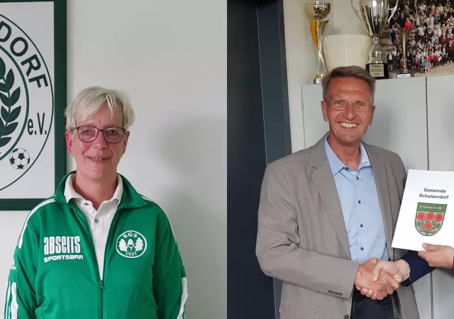 Ehrungen für Silvia Jacob und Thomas Glaß