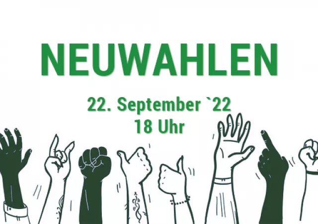 Ankündigung der nächsten Vorstandswahlen