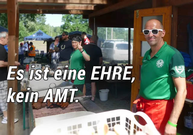 Danke an das Ehrenamt