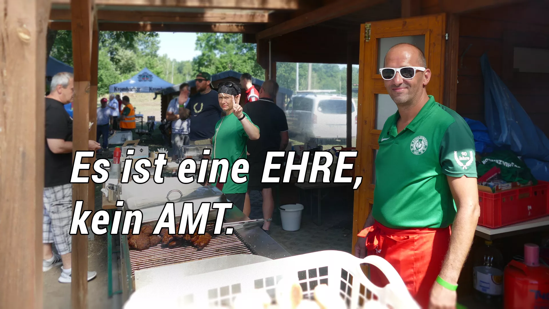 Danke an das Ehrenamt